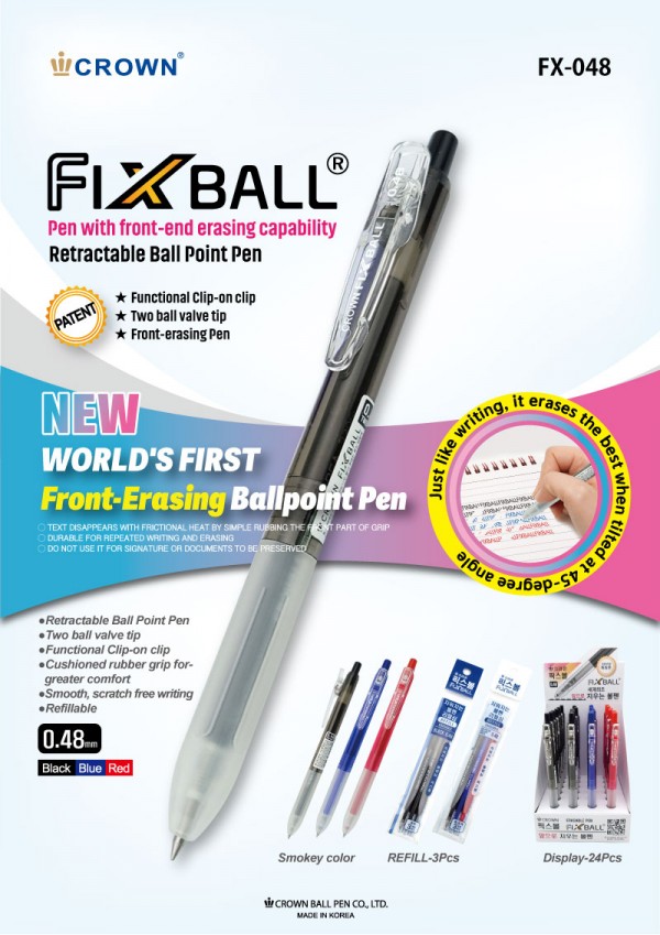 NEW FX048 > NEWS CROWN BALL PEN Co.,Ltd.